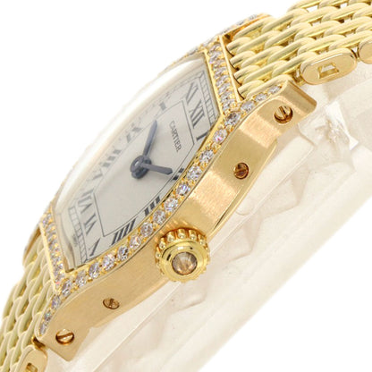 CARTIER Torch SM DiamondBezel Watches WA5006A3 K18 Yellow Gold/18K Yellow Gold Ladies