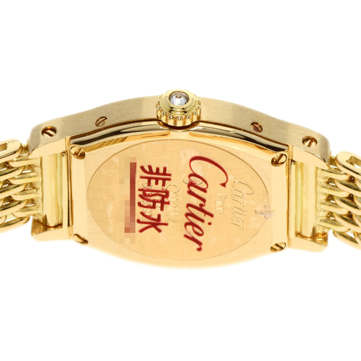 CARTIER Torch SM DiamondBezel Watches WA5006A3 K18 Yellow Gold/18K Yellow Gold Ladies