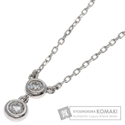 MIKIMOTO   Necklace Diamond Necklace K18 White Gold Ladies