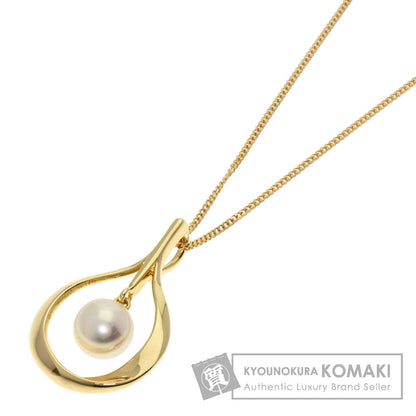 MIKIMOTO   Necklace Pearl Pearl K18 Yellow Gold Ladies