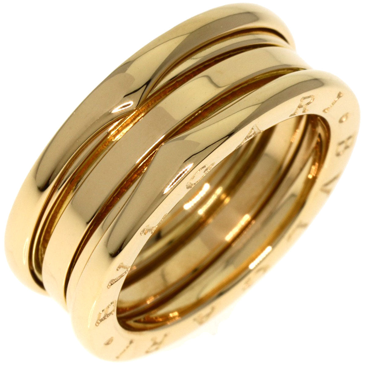 BVLGARI   Ring B.zero1 2 band #55 K18 Yellow Gold Ladies