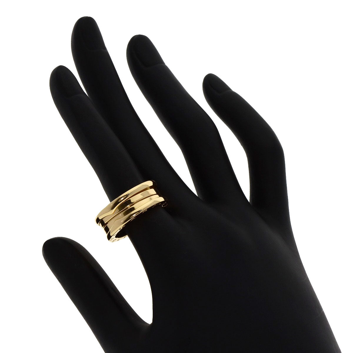 BVLGARI   Ring B.zero1 2 band #55 K18 Yellow Gold Ladies