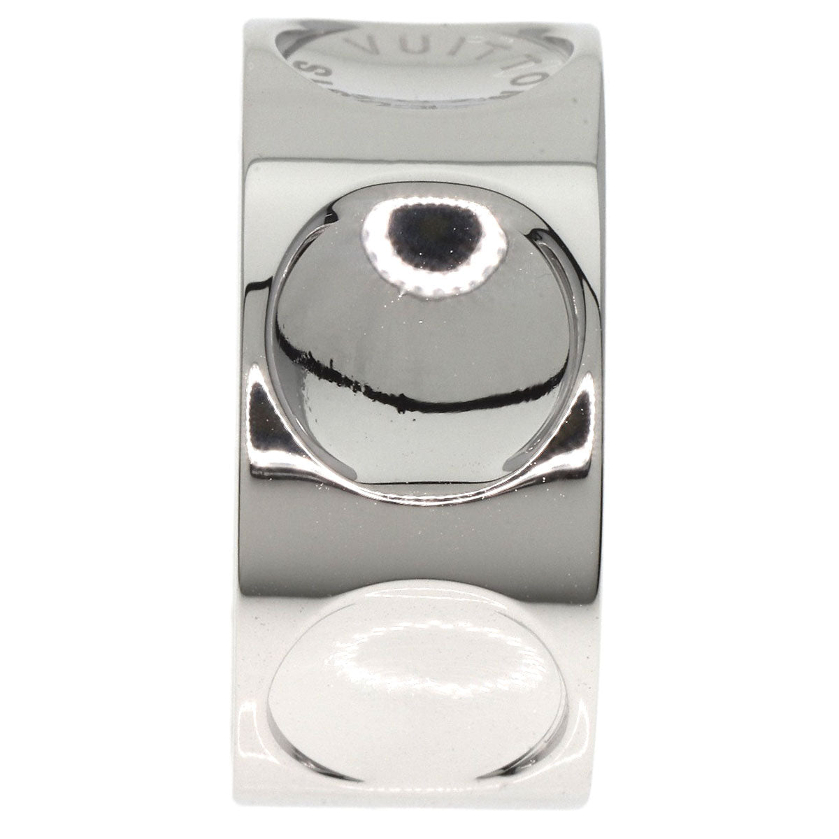 LOUIS VUITTON   Ring Grandberg Empreinte #54 K18 White Gold Ladies