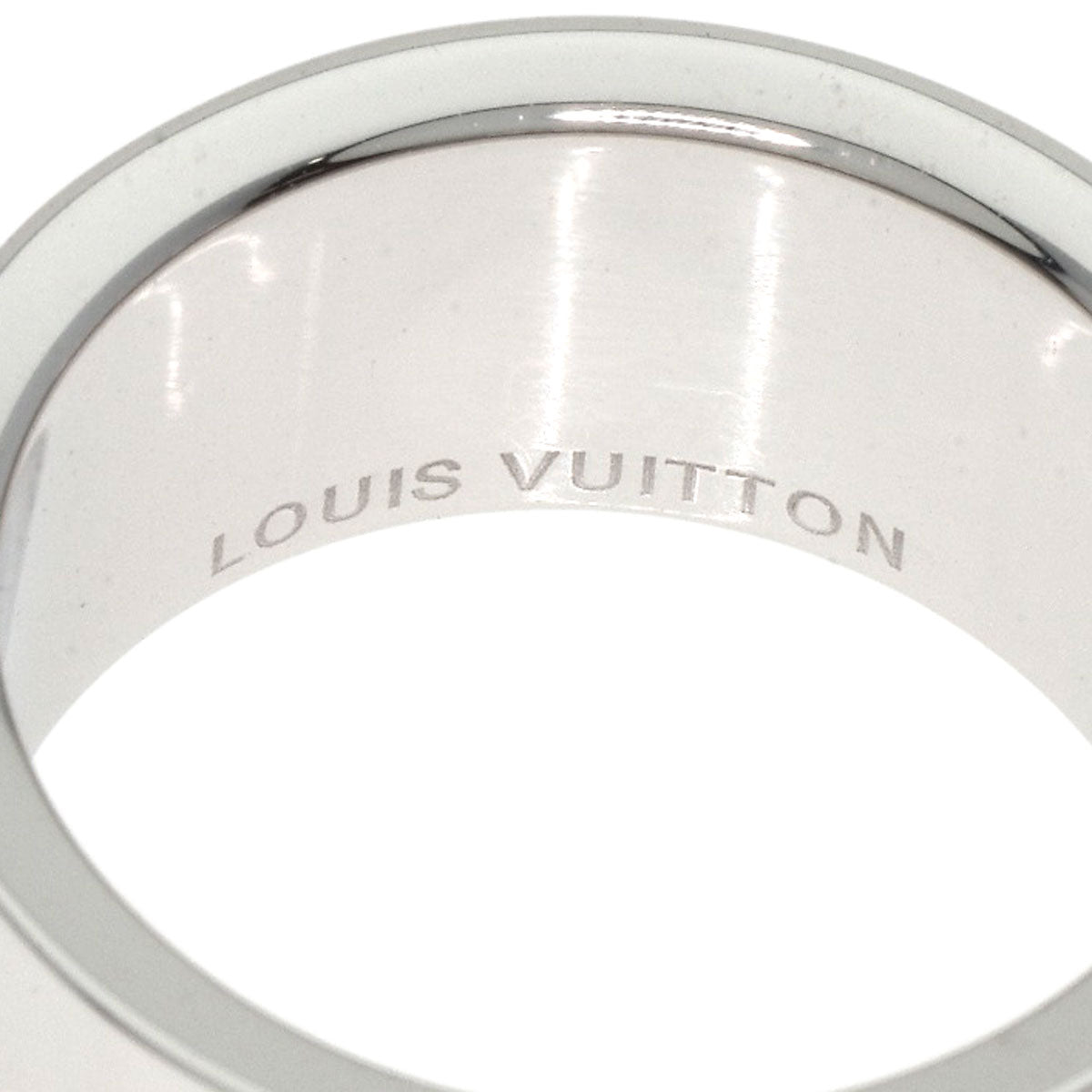 LOUIS VUITTON   Ring Grandberg Empreinte #54 K18 White Gold Ladies