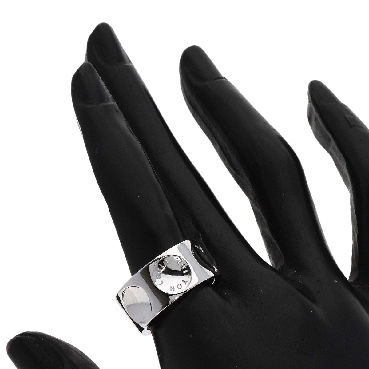 LOUIS VUITTON   Ring Grandberg Empreinte #54 K18 White Gold Ladies