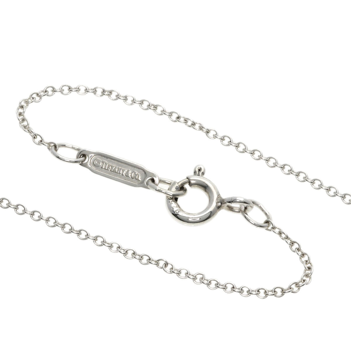 TIFFANY&Co.   Necklace Interlocking circle Silver Ladies