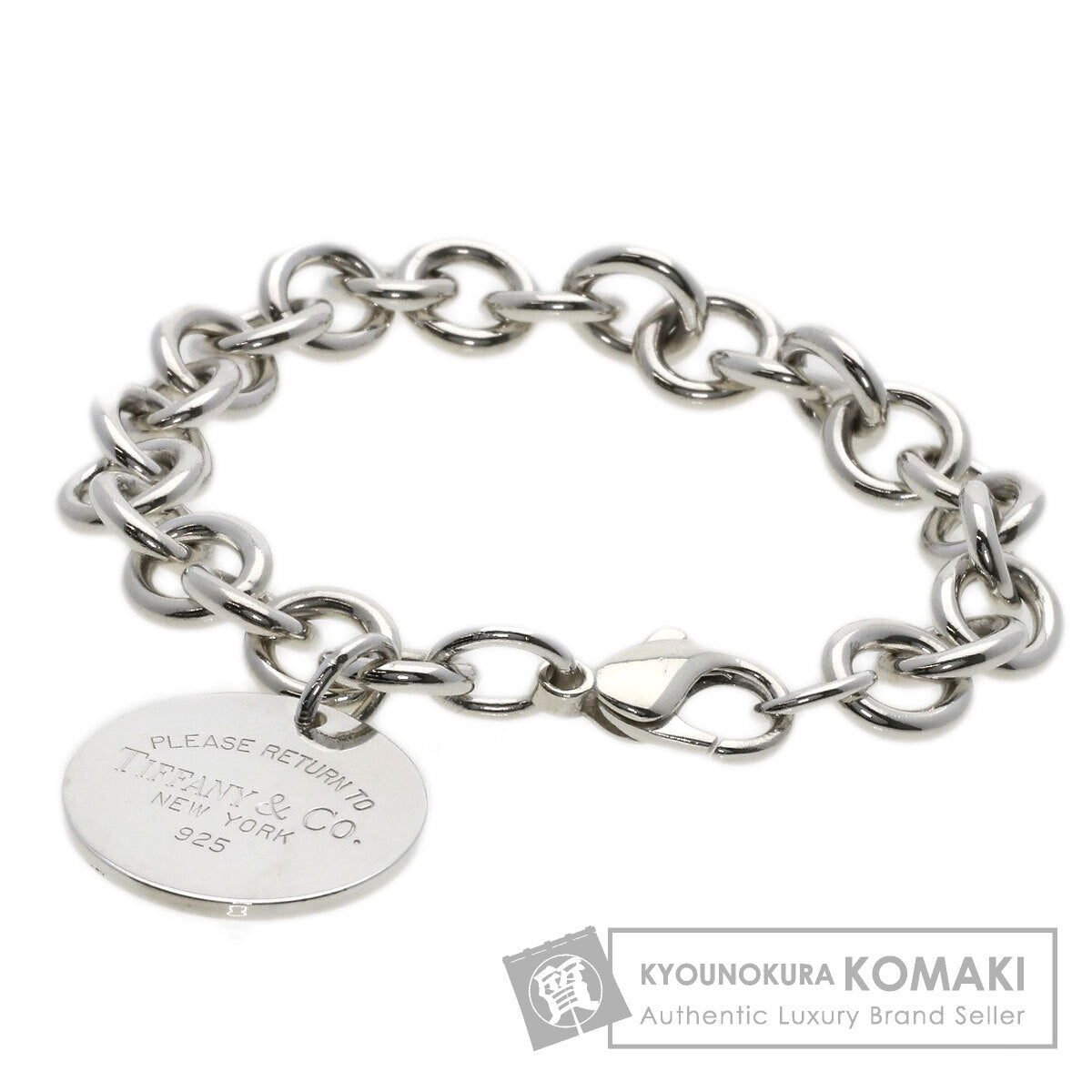 TIFFANY&Co.   Bracelet Return to round Silver Ladies