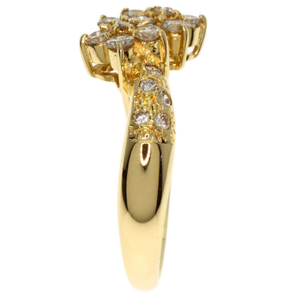 0.5ct Diamond Ring K18 Yellow Gold  3.7g　Ladies