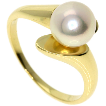 MIKIMOTO   Ring Pearl Pearl K18 Yellow Gold Ladies