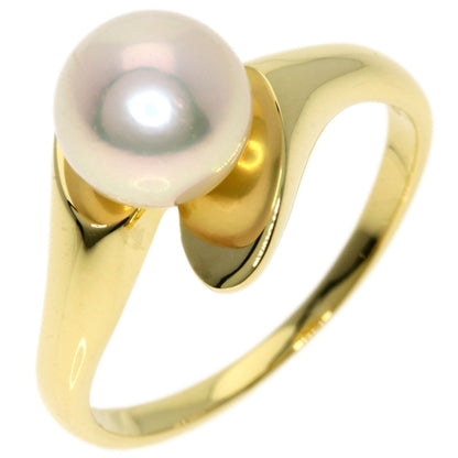 MIKIMOTO   Ring Pearl Pearl K18 Yellow Gold Ladies