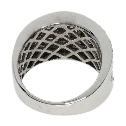 1.18ct Diamond Ring K18 White Gold  9.3g　Ladies