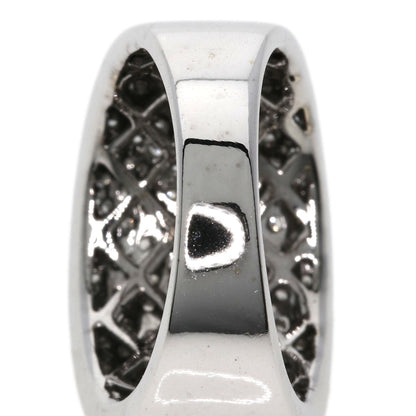 1.18ct Diamond Ring K18 White Gold  9.3g　Ladies