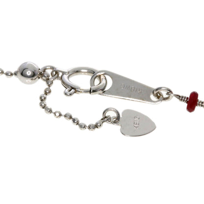 10.6ct Ruby Necklace K18 White Gold  4.4g　Ladies