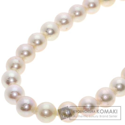 Akoya pearl Pearl Necklace Silver  42.3g　Ladies