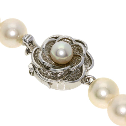 Akoya pearl Pearl Necklace Silver  42.3g　Ladies