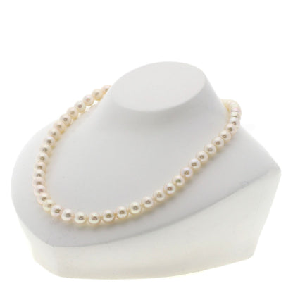 Akoya pearl Pearl Necklace Silver  42.3g　Ladies