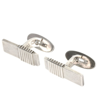 Georg Jensen Simple design cuffs Silver mens [Used]