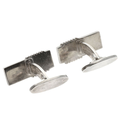 Georg Jensen Simple design cuffs Silver mens [Used]