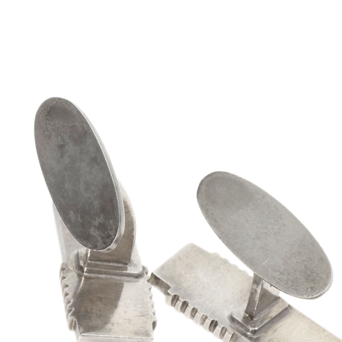 Georg Jensen Simple design cuffs Silver mens [Used]