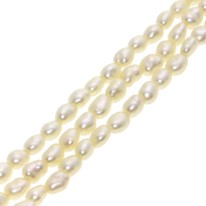 Freshwater Pearl Pearl Necklace Silver 19.1g　Ladies