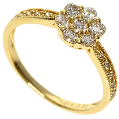 0.5ct Diamond Ring K18 Yellow Gold  2g　Ladies