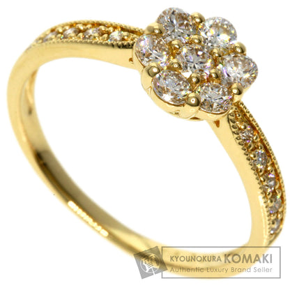 0.5ct Diamond Ring K18 Yellow Gold  2g　Ladies