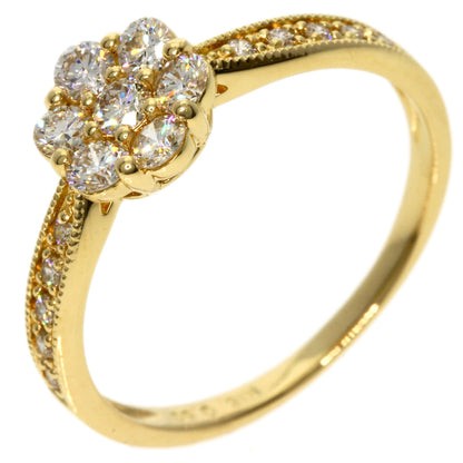 0.5ct Diamond Ring K18 Yellow Gold  2g　Ladies