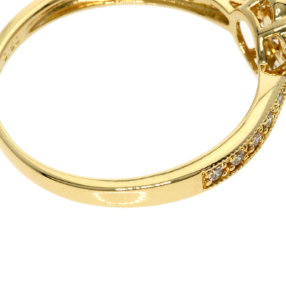 0.5ct Diamond Ring K18 Yellow Gold  2g　Ladies
