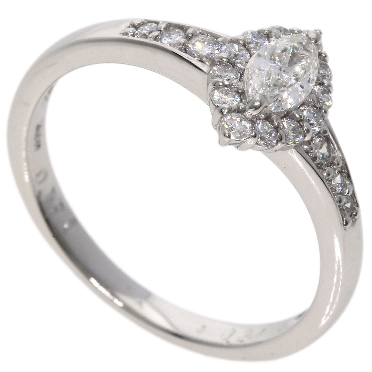 0.195ct Diamond Ring Platinum PT950  3.5g　Ladies
