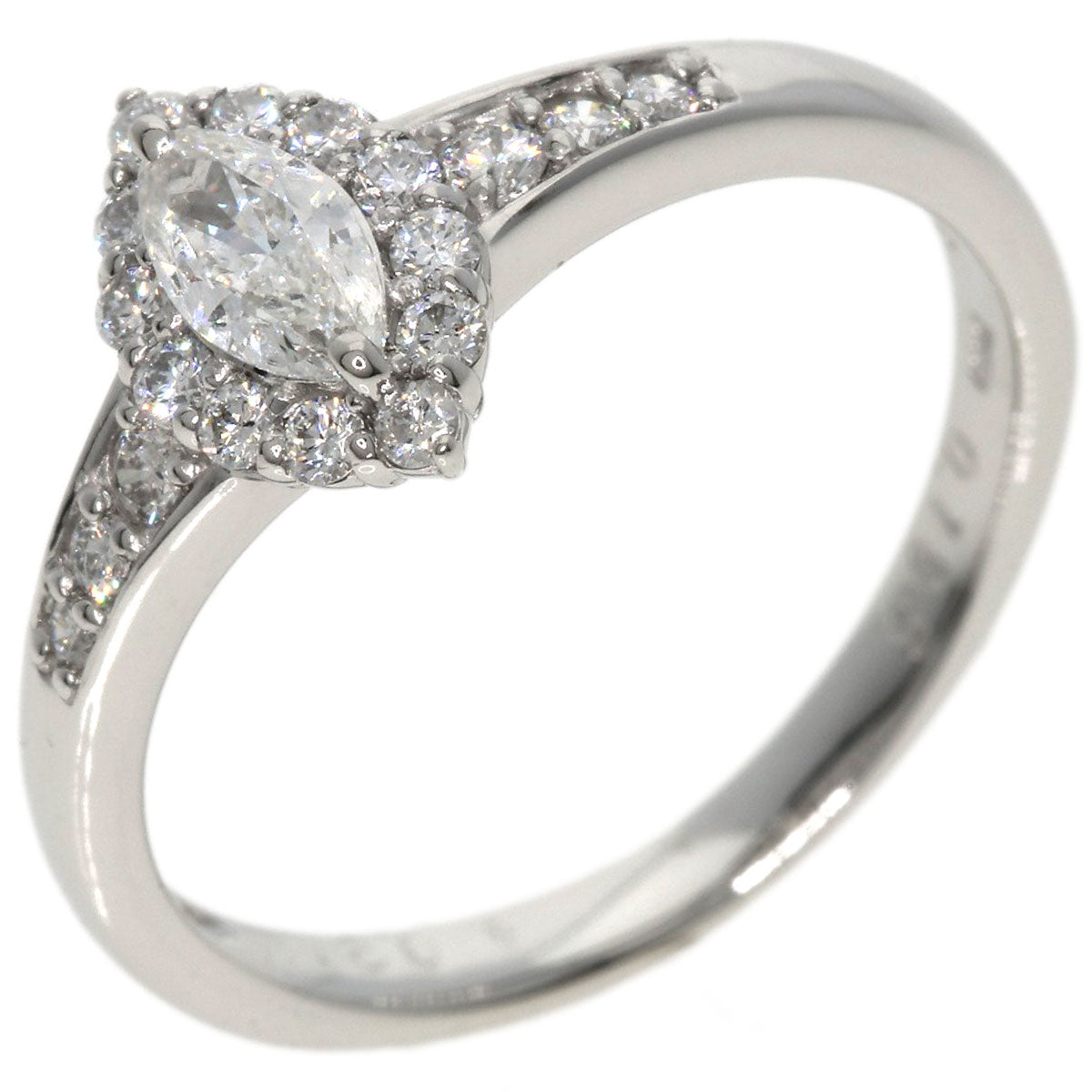 0.195ct Diamond Ring Platinum PT950  3.5g　Ladies