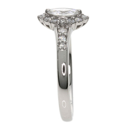 0.195ct Diamond Ring Platinum PT950  3.5g　Ladies