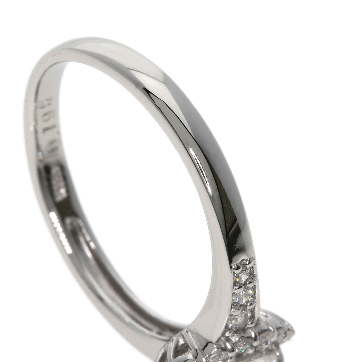 0.195ct Diamond Ring Platinum PT950  3.5g　Ladies