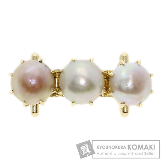 MIKIMOTO   Obi closure Mabe Pearl Pearl K14 Yellow Gold Ladies