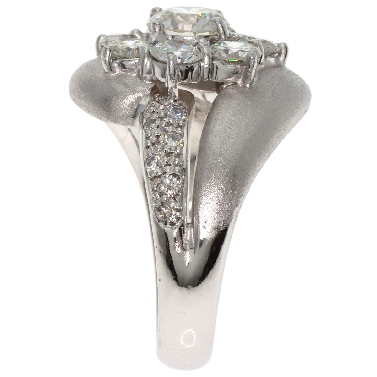 2.32ct Diamond Ring Platinum PT900  14.9g　Ladies