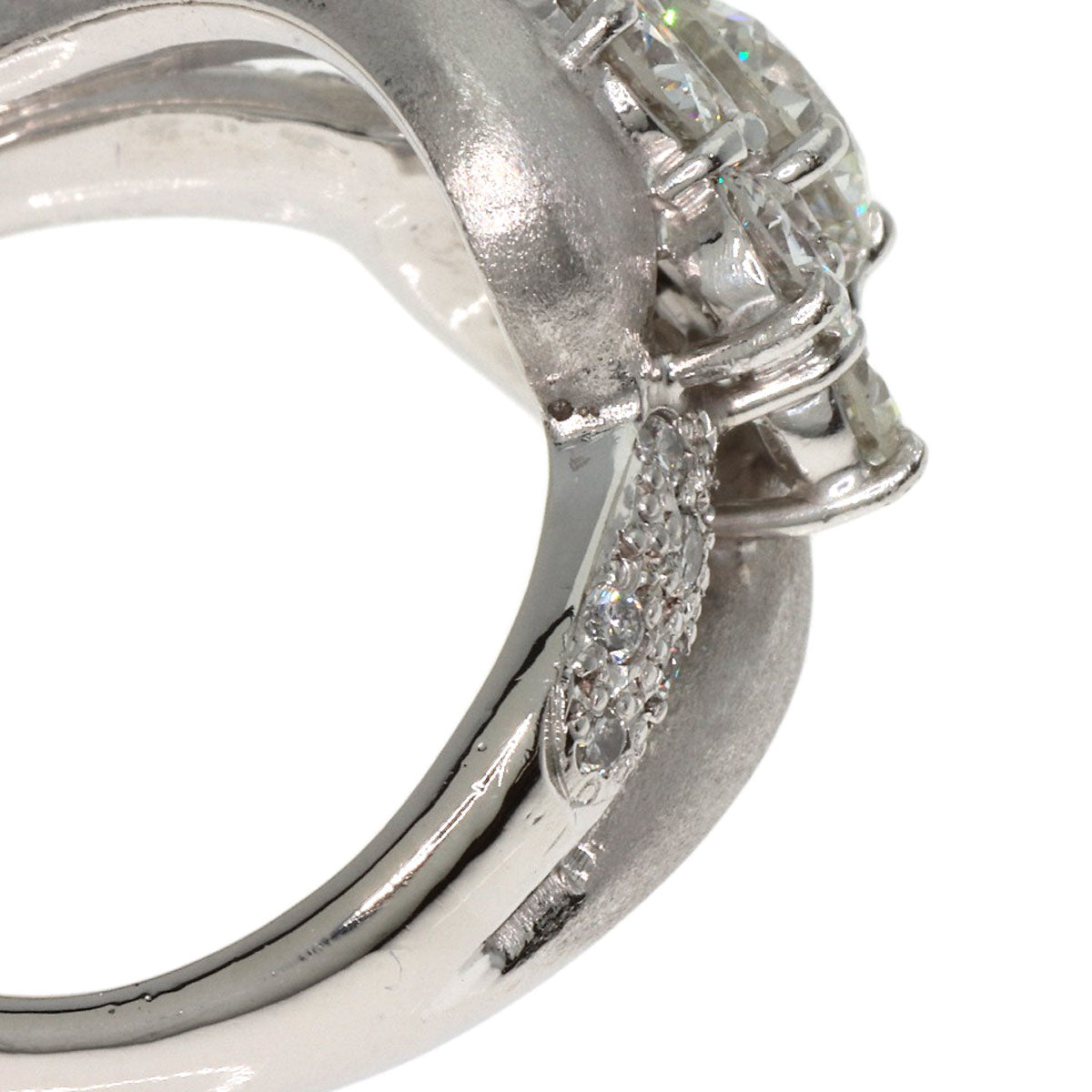 2.32ct Diamond Ring Platinum PT900  14.9g　Ladies