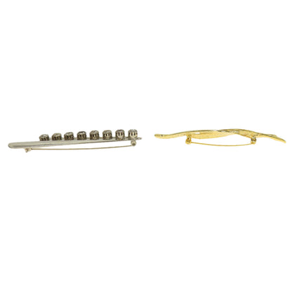 Brooch, set of 10 Brooch Metal 17.5g　Ladies