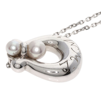 MIKIMOTO   Necklace Pearl Pearl K18 White Gold Ladies