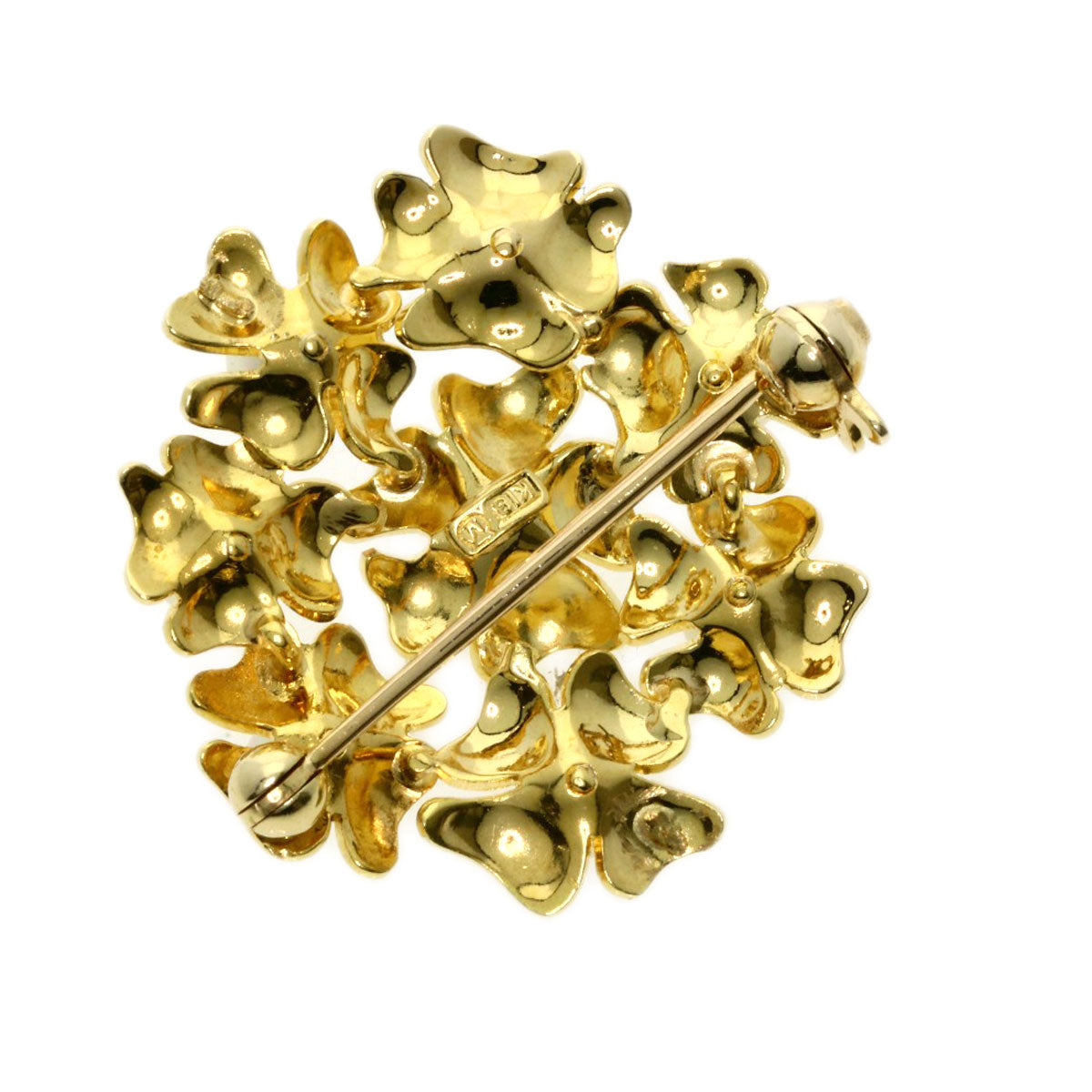 MIKIMOTO   Brooch Akoya pearl Pearl K18 Yellow Gold Ladies