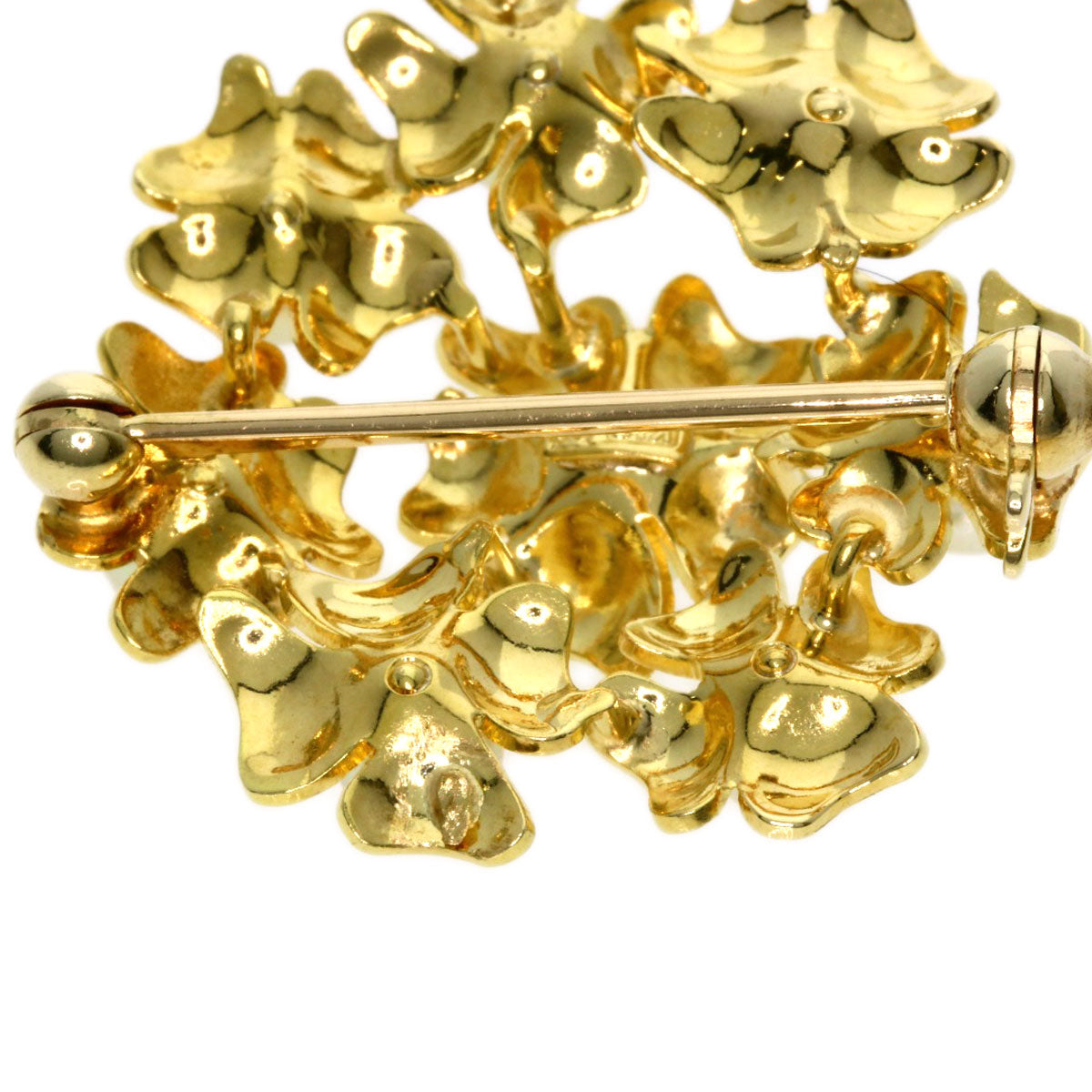 MIKIMOTO   Brooch Akoya pearl Pearl K18 Yellow Gold Ladies