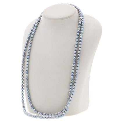 Akoya pearl Pearl Necklace Silver  67.4g　Ladies