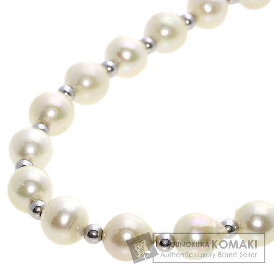 Akoya Baroque Pearl Pearl Necklace Silver  26.3g　Ladies