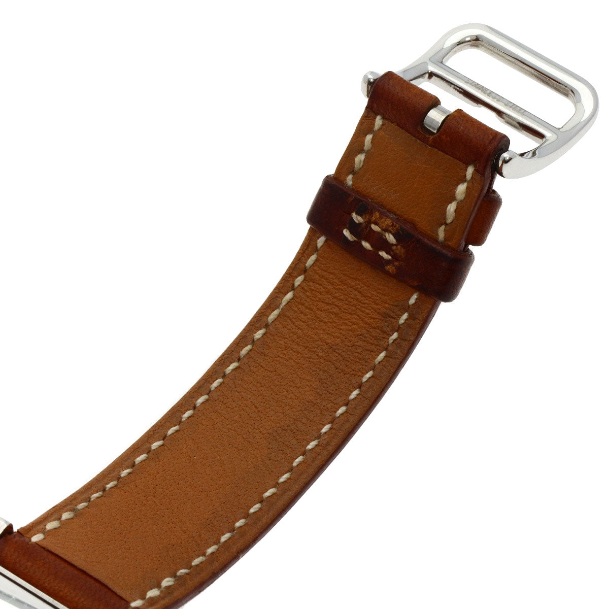 HERMES H watch Deburuturu Watches HH1.210 Stainless Steel/Leather Ladies