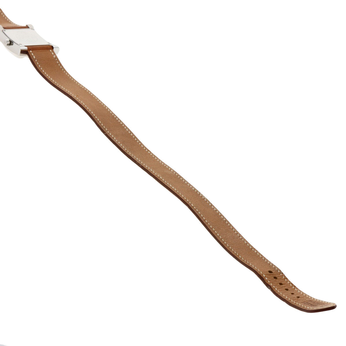 HERMES H watch Deburuturu Watches HH1.210 Stainless Steel/Leather Ladies