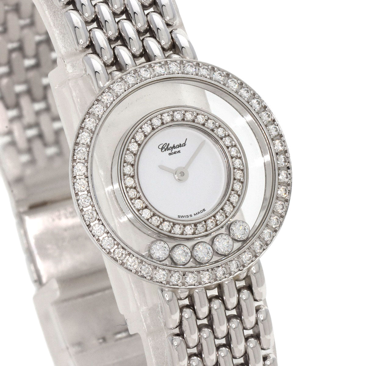 Chopard Happy diamond Watches 20/5691 K18 White Gold/K18 White Gold Ladies