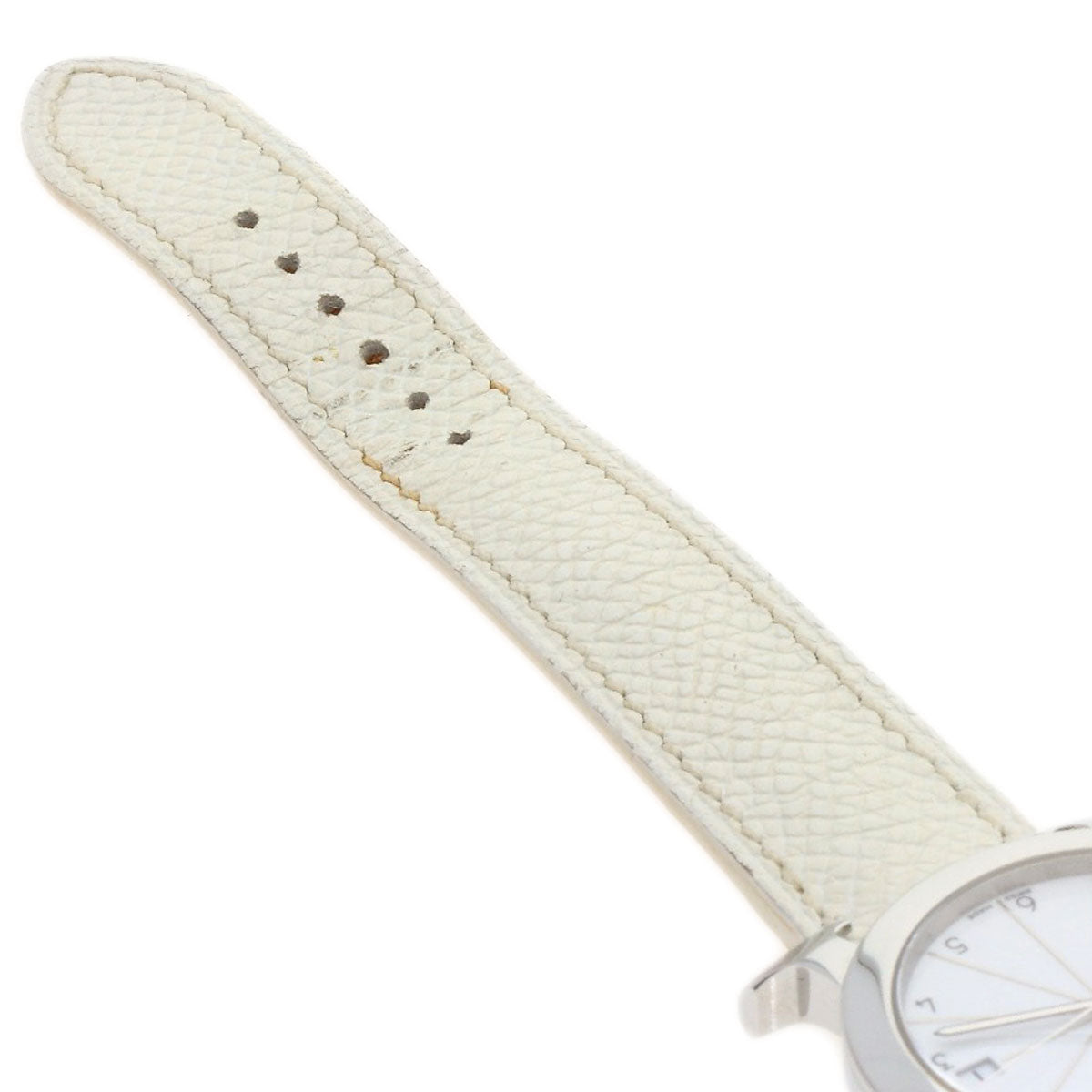 HERMES H watch Rondo Watches HR1.510 Stainless Steel/Leather Ladies