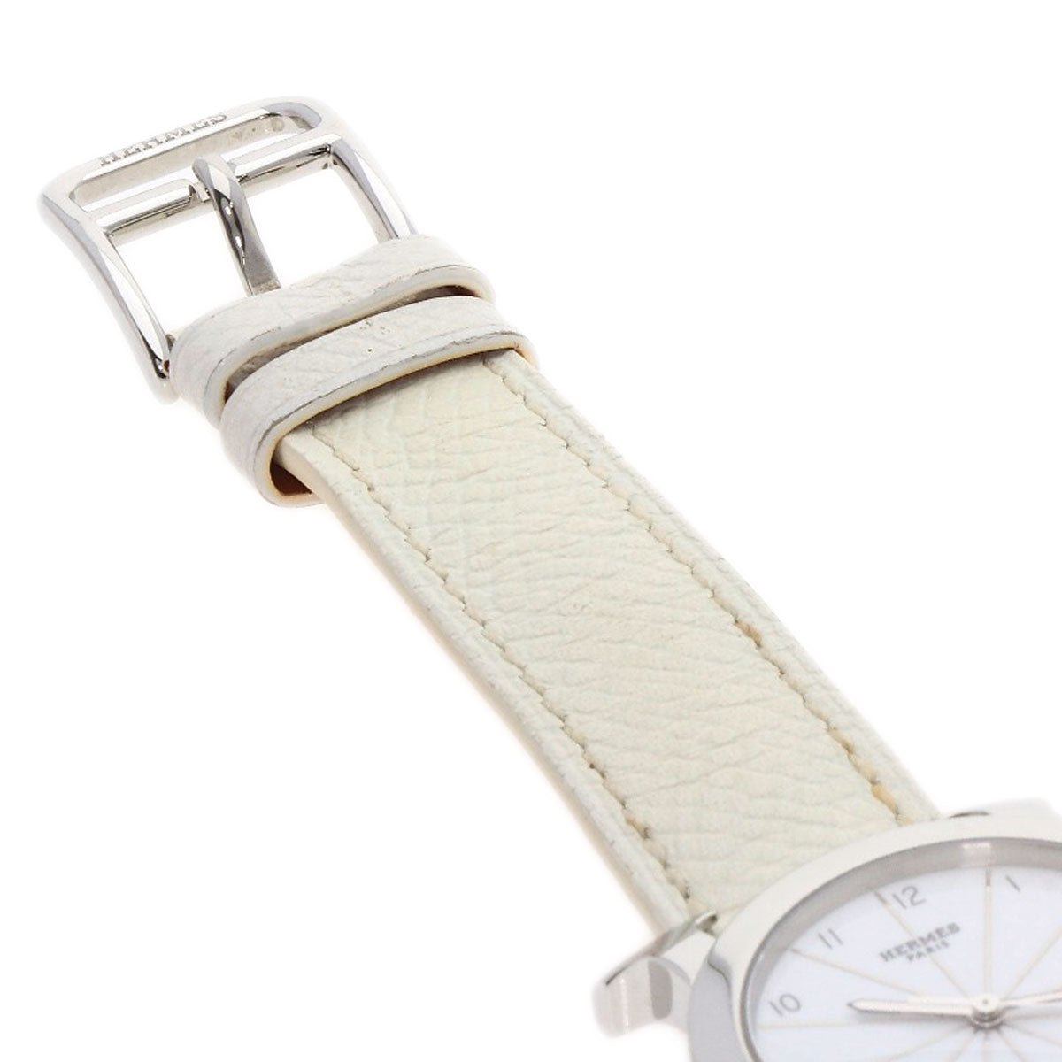 HERMES H watch Rondo Watches HR1.510 Stainless Steel/Leather Ladies