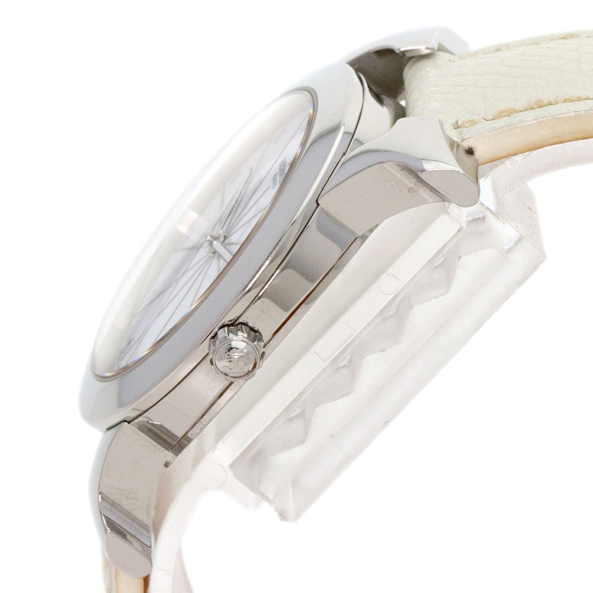 HERMES H watch Rondo Watches HR1.510 Stainless Steel/Leather Ladies