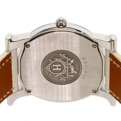 HERMES H watch Rondo Watches HR1.510 Stainless Steel/Leather Ladies