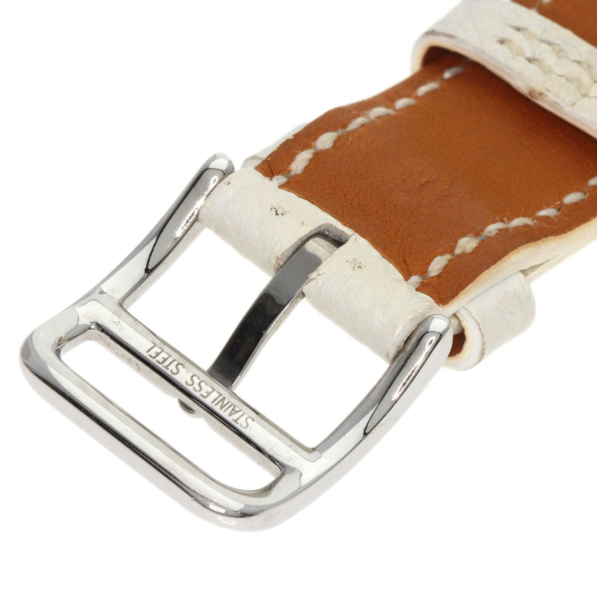 HERMES H watch Rondo Watches HR1.510 Stainless Steel/Leather Ladies