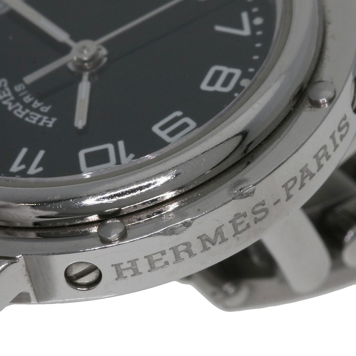 HERMES Clipper Watches CL4.210 Stainless Steel/Stainless Steel Ladies